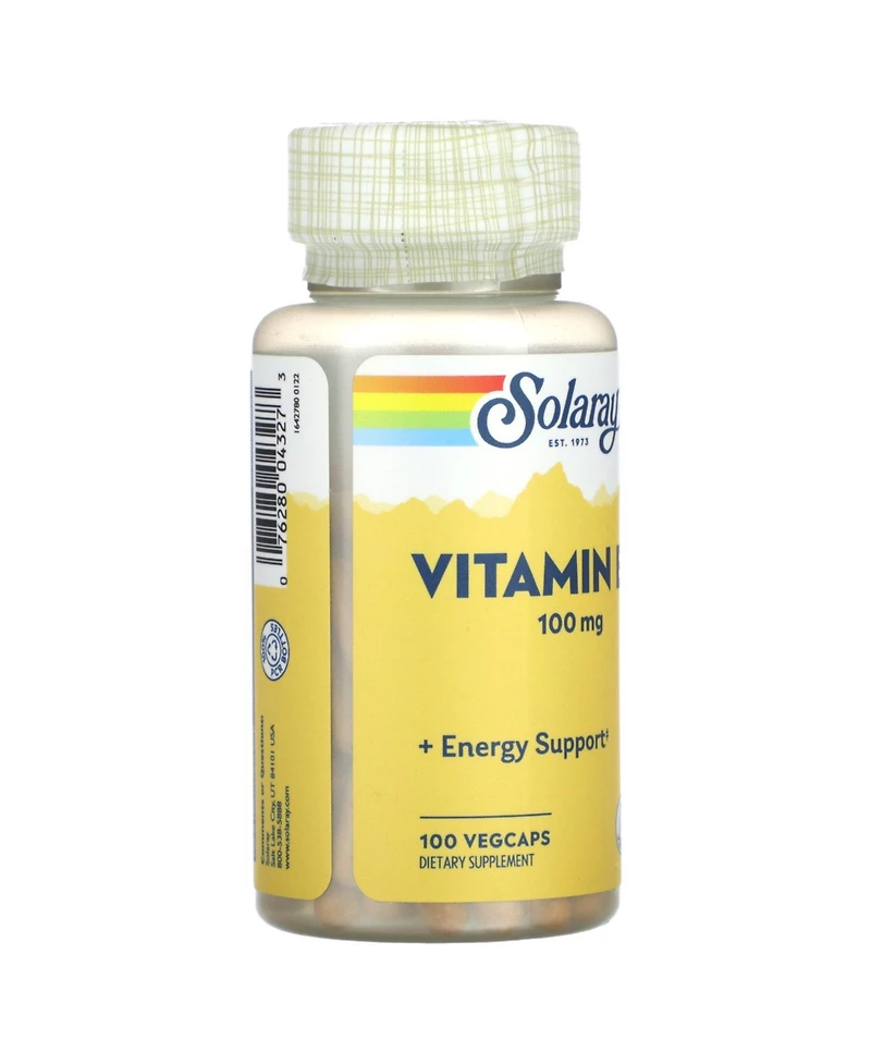 Solaray Vitamin B-2 100 mg