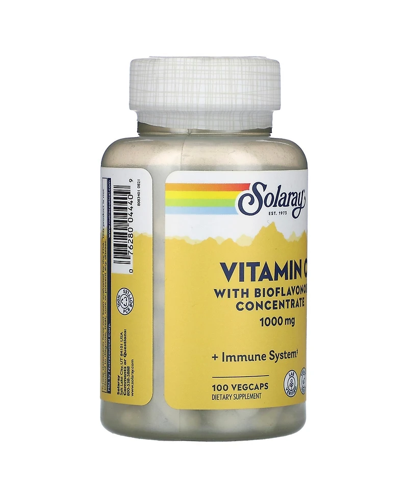 Solaray Vitamin C with Bioflavonoid Concentrate 1 000 mg