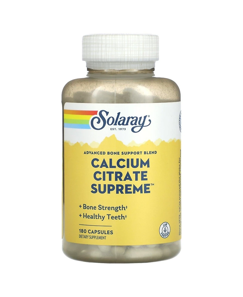 Solaray Calcium Citrate Supreme