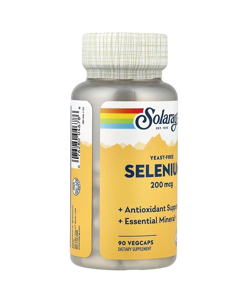 Solaray Selenium 200 mcg - 90 VegCaps