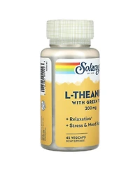 Solaray L-Theanine With Green Tea 200 mg