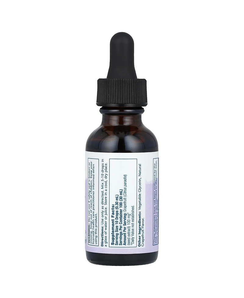 Solaray Grapefruit Seed Extract Liquid 100 mg