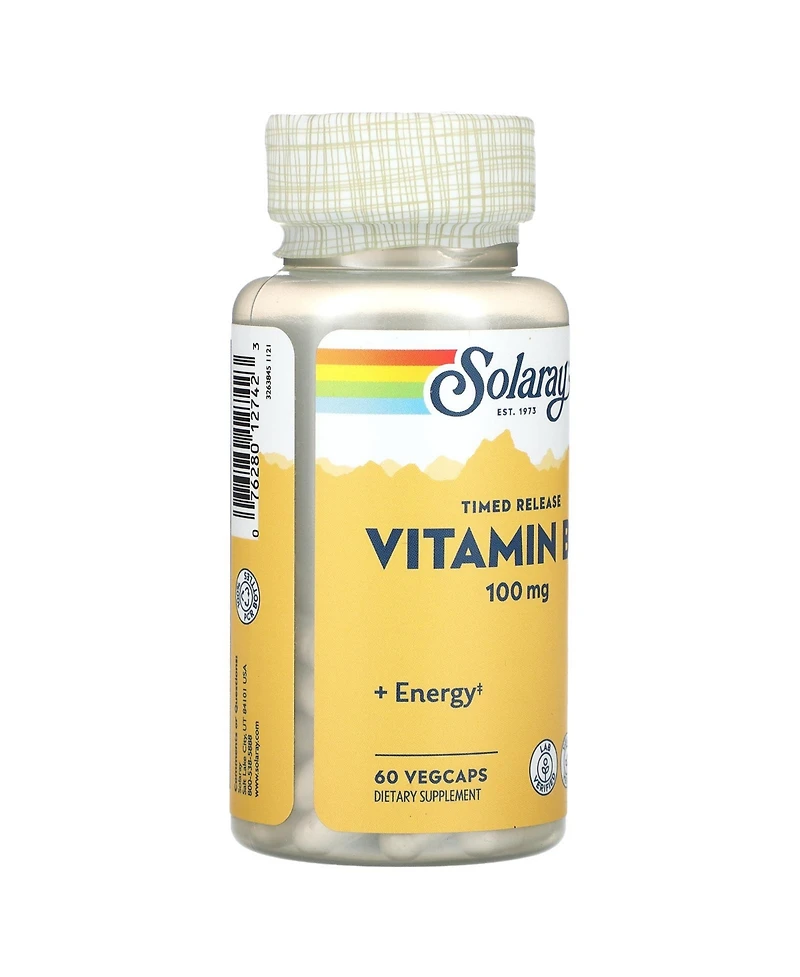 Solaray Timed Release Vitamin B-6 100 mg