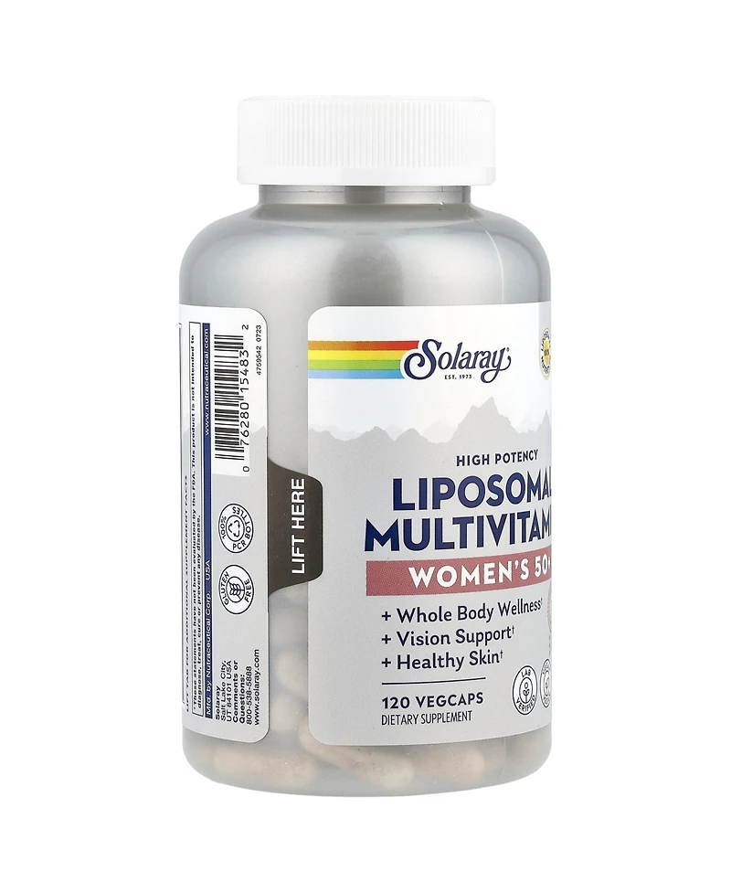 Solaray High Potency Liposomal Multivitamin Women's 50+