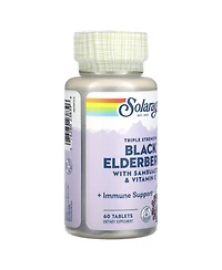Solaray Triple Strength Black Elderberry With Sambuactin & Vitamin C