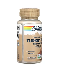 Solaray Fermented Turkey Tail Mushrooms - 60 VegCaps (500 mg per Capsule)