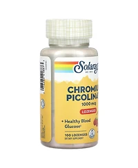 Solaray Chromium Picolinate Lozenges 1000mcg, | 100 Count
