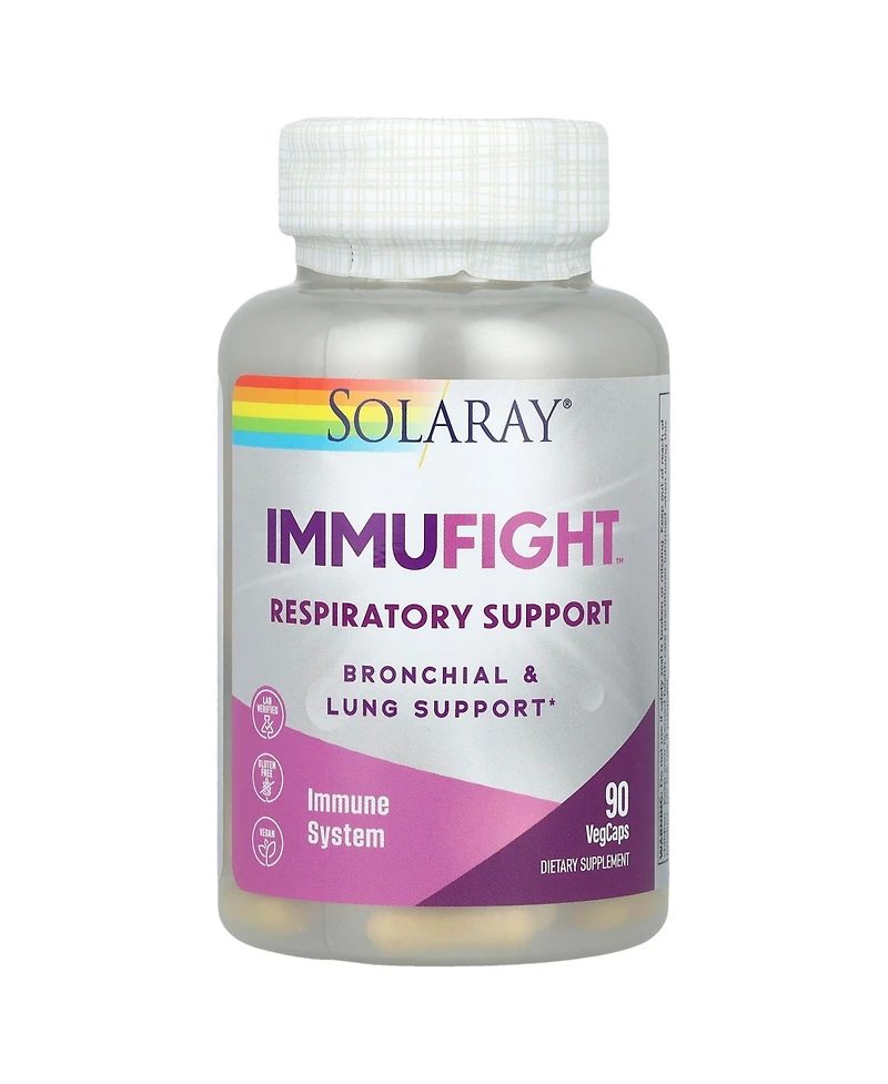 Solaray ImmuFight Respiratory Support - 90 VegCaps