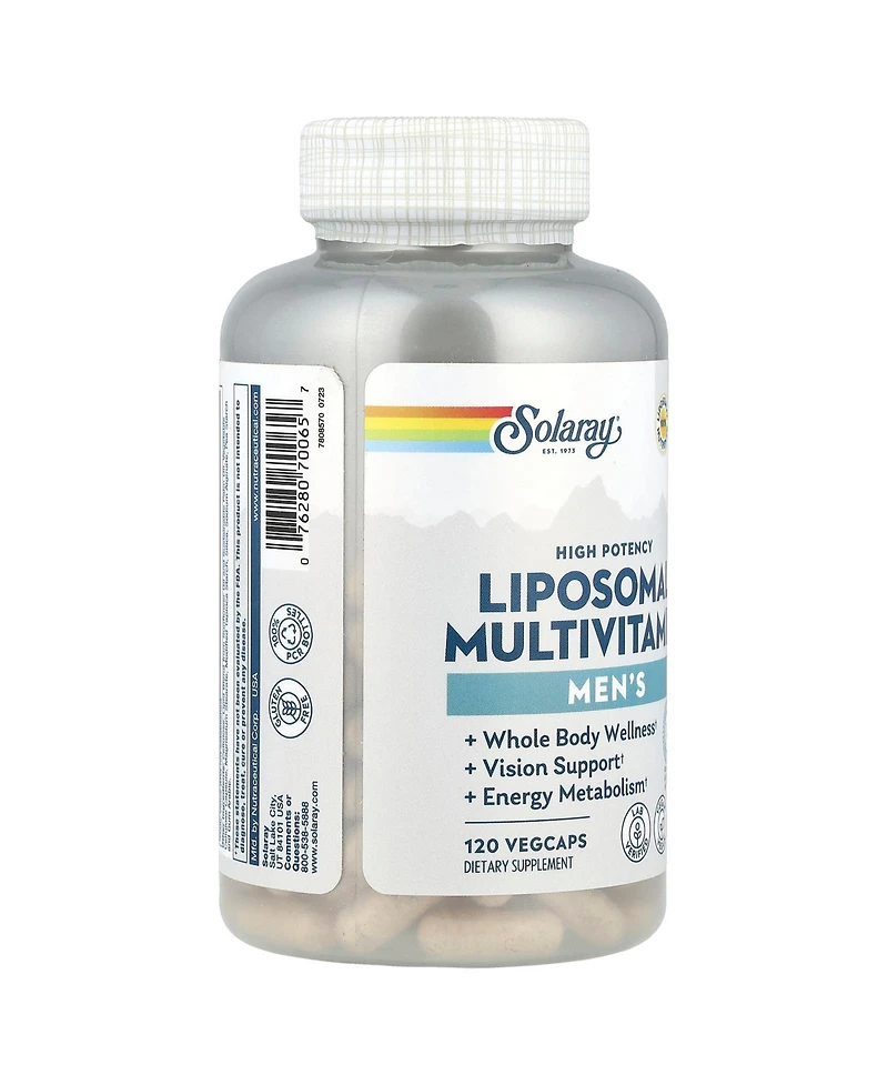 Solaray Men's Liposomal Multivitamin High Potency