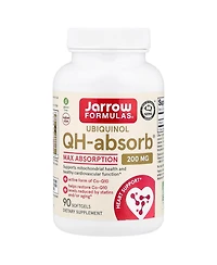 Jarrow Formulas Ubiquinol Qh-Absorb Max Absorption 200 mg