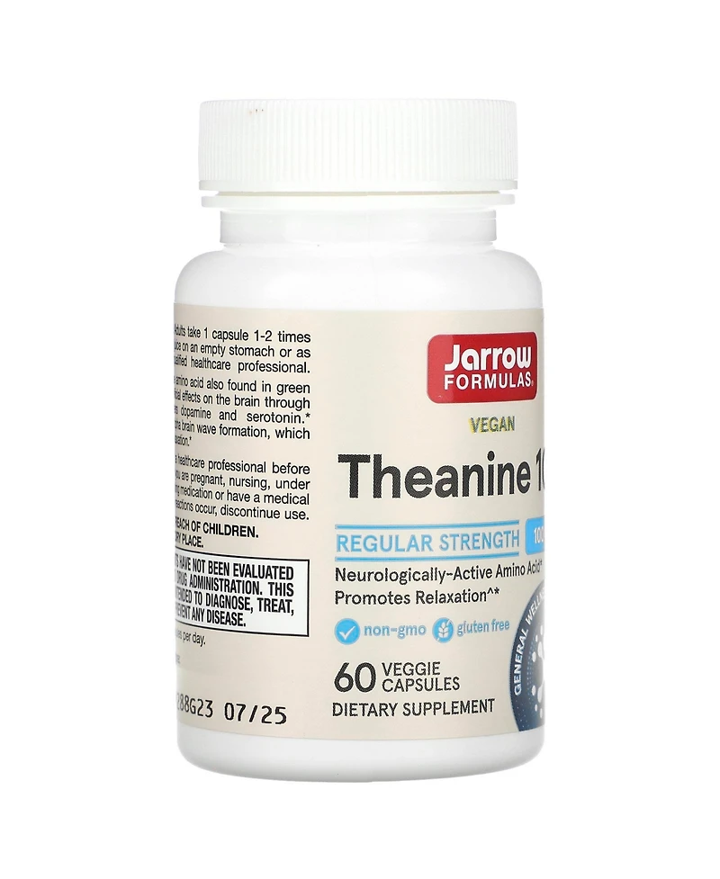 Jarrow Formulas Theanine 100 100 mg
