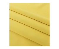Kate Aurora 100% Hotel Thermal Blackout Yellow Grommet Top Curtain Panels - 50 in. W x 45 in. L, Yellow