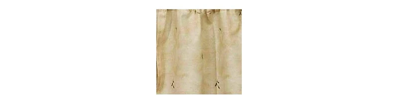 GoodGram Sunflower Complete 5 Piece Cottage Kitchen Curtain Set