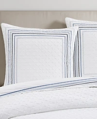 J Queen New York Bayside Embroidered Sham, European