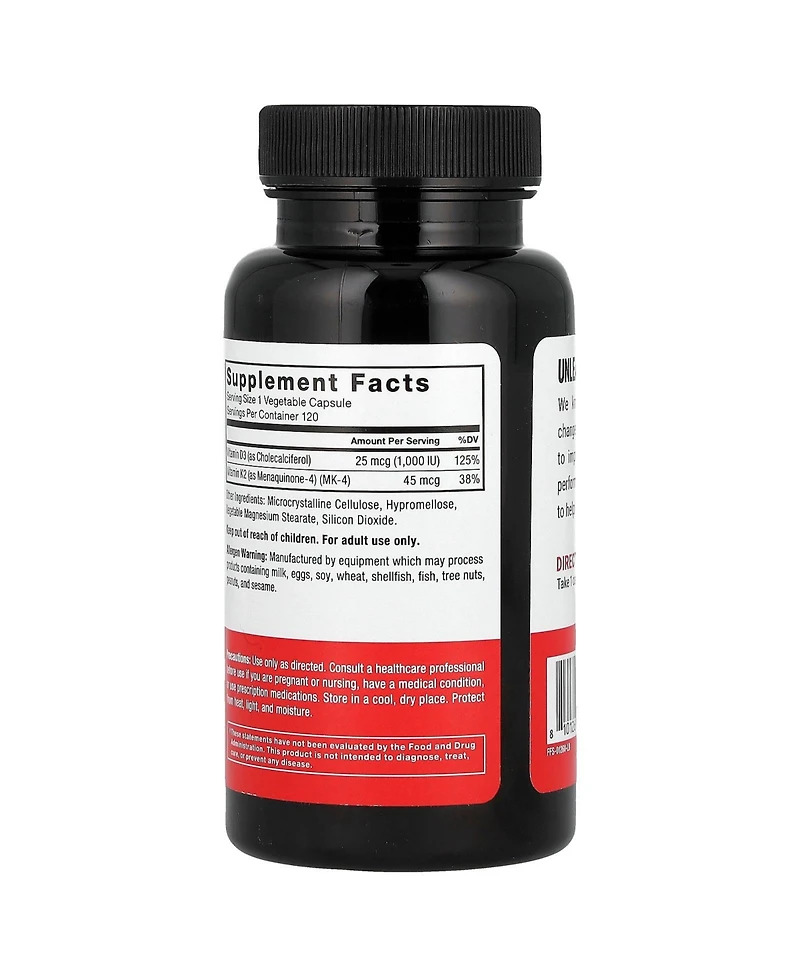 Force Factor Vitamin D3 & K2