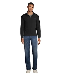 Lands' End Men's Anyweather Fleece Quarter Zip Pullover