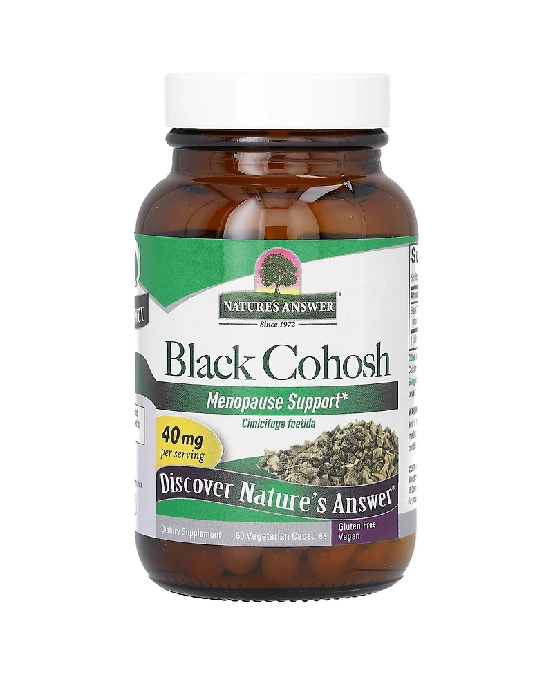 Nature's Answer Black Cohosh 40 mg