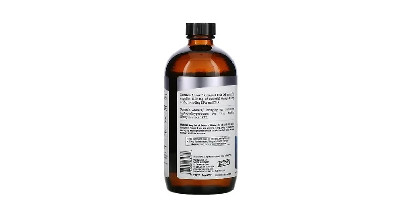 Nature's Answer Liquid Omega-3 Deep Sea Fish Oil Epa/Dha Orange - 16 fl oz (480 ml)