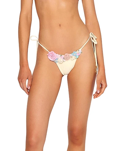 Beach Bunny Swimwear Women's Secret Garden Tie Side Tango Bikini Bottom