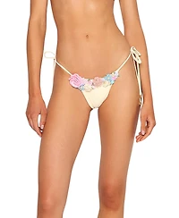 Beach Bunny Swimwear Women's Secret Garden Tie Side Tango Bikini Bottom