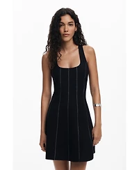Desigual Women's Short dress with panels