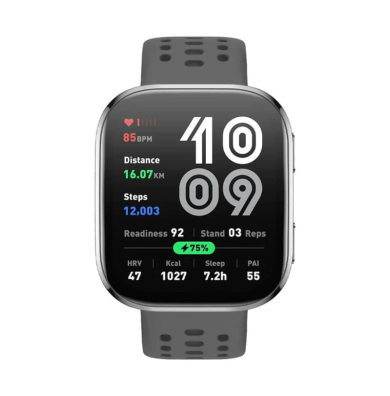 Amazfit Bip 6 Health and Fitness Tracker - Charcoal