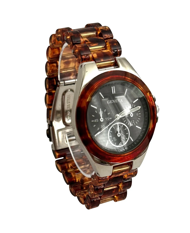 Olivia Pratt Brown Acrylic Band Every Day Women Watch