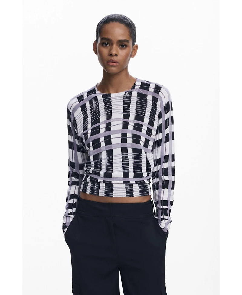 Desigual Women's Mikado striped sweater