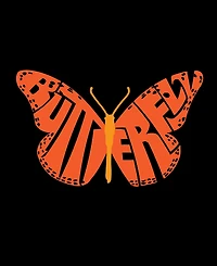 La Pop Art Plus Butterfly Word Tank Top
