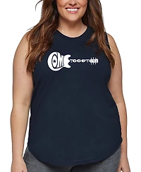 La Pop Art Plus Come Together Word Tank Top