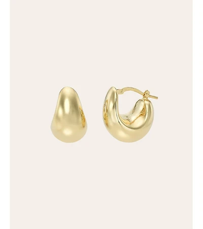 Zoe Lev 14k Gold Small Bubble Hoops