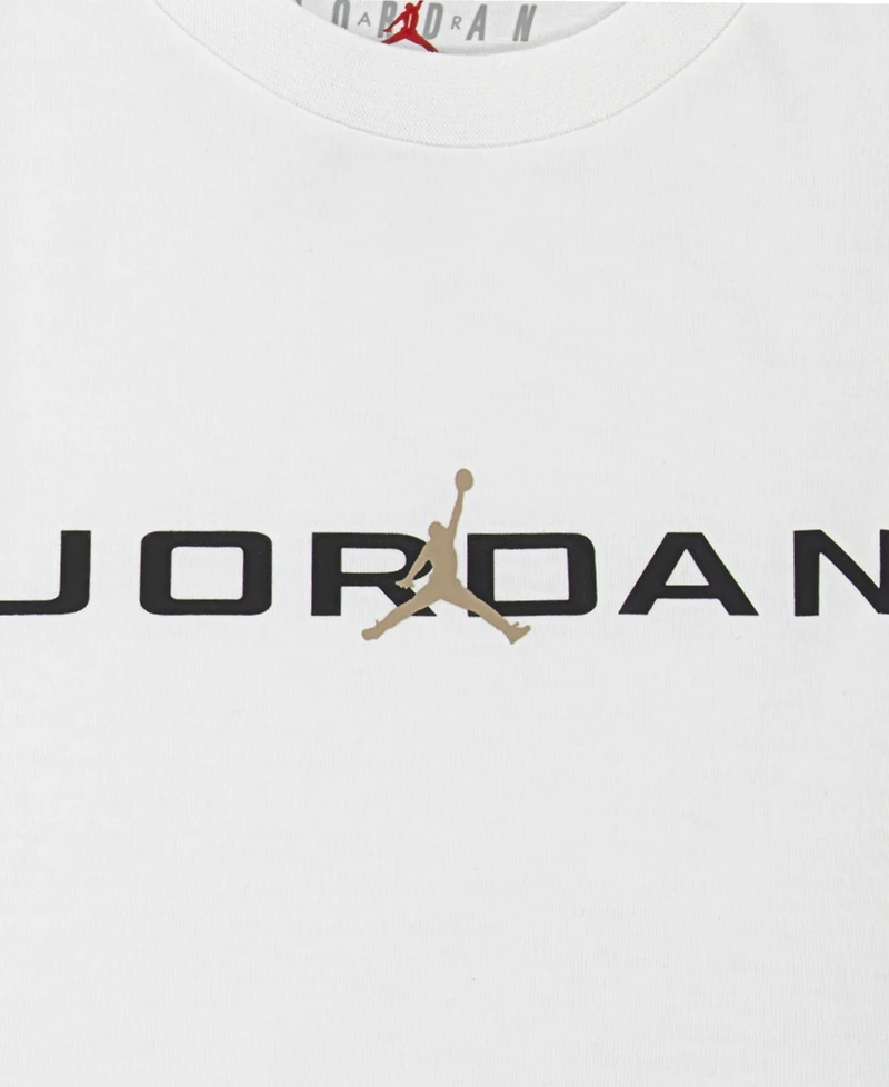 Jordan Toddler Boys 2-Piece T-Shirt and Mj Baseline Mesh Shorts Set