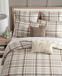 Levtex Spencer Plaid Flannel 2-Pc. Duvet Cover Set, Twin