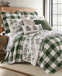 Levtex Winter Sleigh Ride Reversible -Pc. Quilt Set