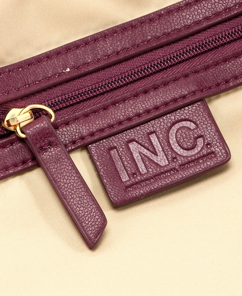 I.n.c. International Concepts Nyrah Ruched Extra-Large Hobo, Macy's Exclusive