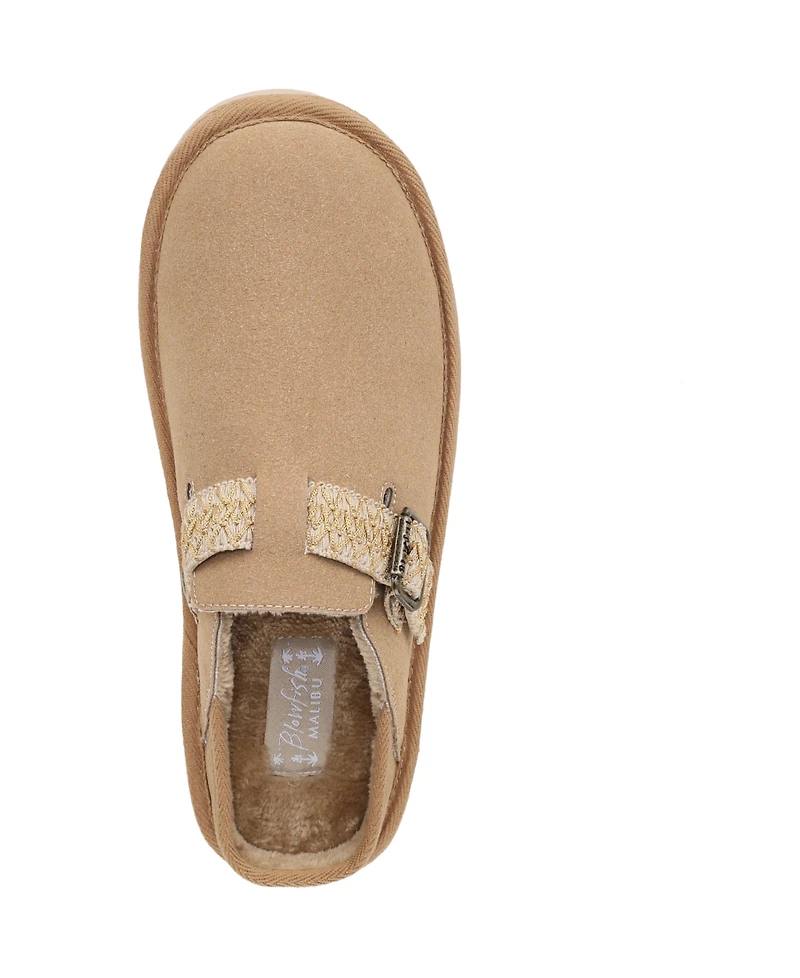 Blowfish Malibu Women's Monday Round Toe Platform Mules
