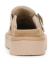 Blowfish Malibu Women's Monday Round Toe Platform Mules