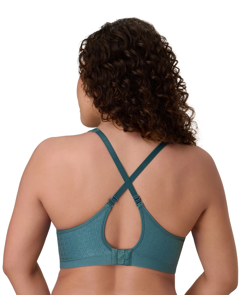 Bali Women's Comfort Revolution Shaping Wireless Smoothing Bra 3463