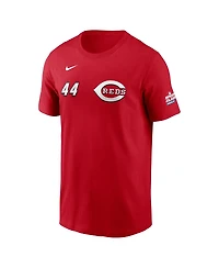 Nike Men's Elly De La Cruz Red Cincinnati Reds 2025 Mlb Speedway Classic Name Number T-Shirt