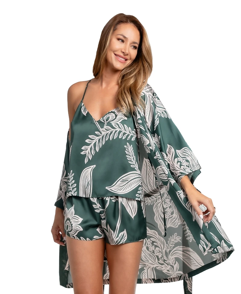 Midnight Bakery Elowyn Women's Printed Cami Tap Set
