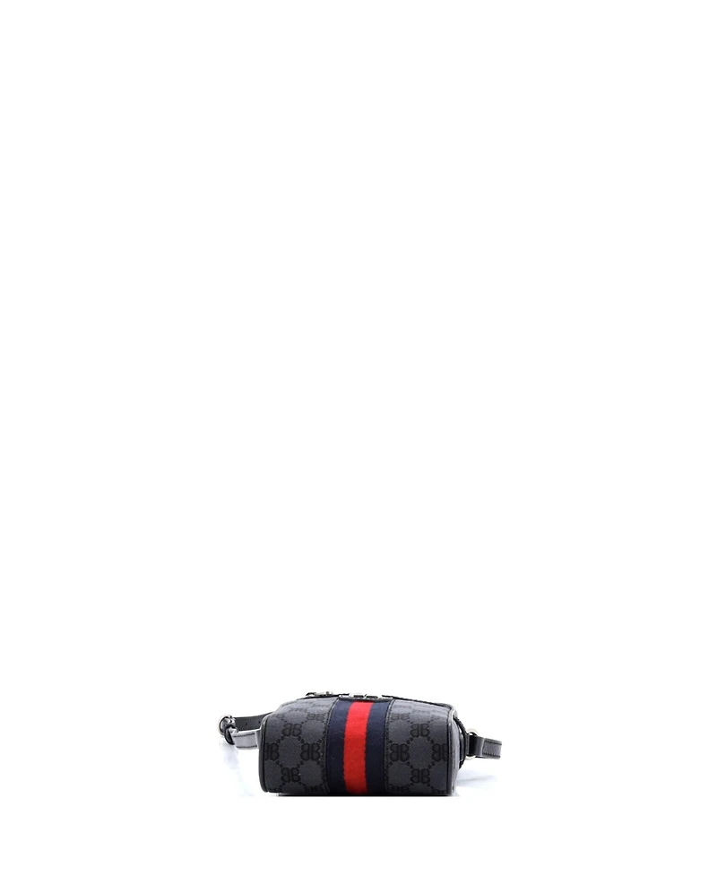 Pre-Owned Balenciaga Mini x Gucci The Hacker Project Zip Messenger Bag Bb Canvas
