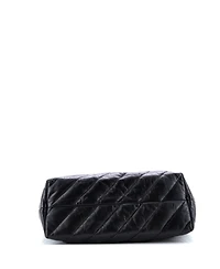 Pre-Owned Balenciaga Medium Crush Carry All Chain Tote Quilted Leather
