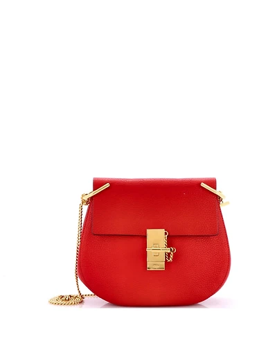 Pre-Owned Chloe Small Drew Crossbody Bag Leather