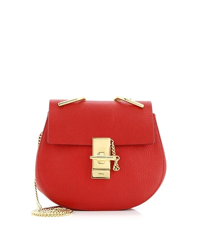 Pre-Owned Chloe Small Drew Crossbody Bag Leather
