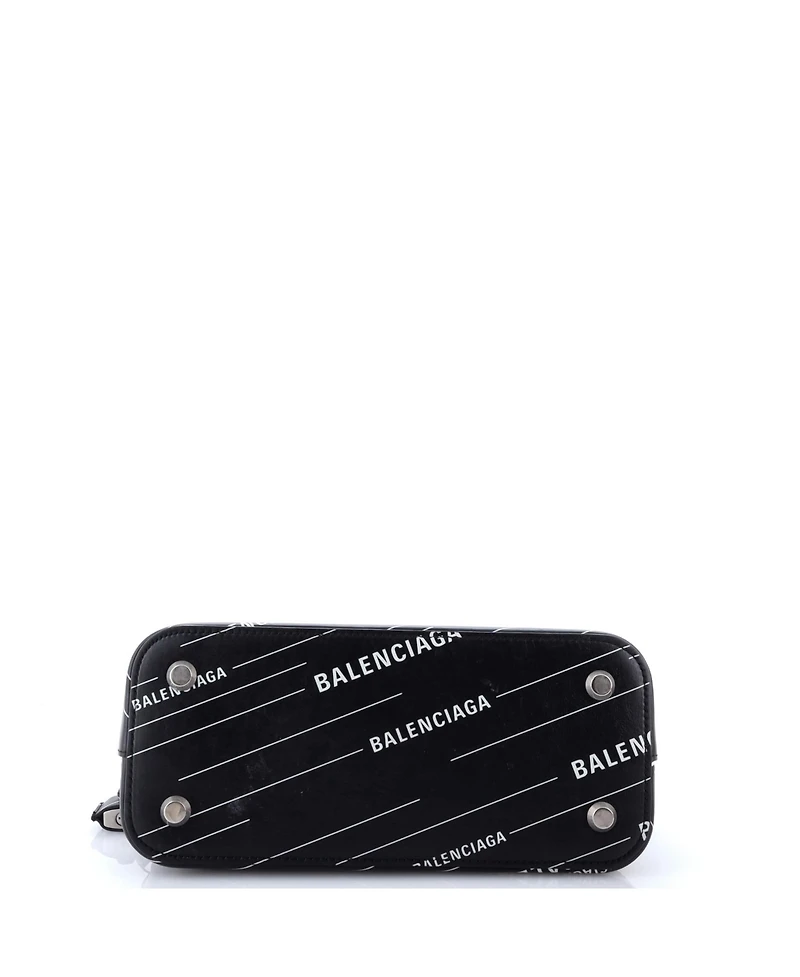 Pre-Owned Balenciaga Small Logo Ville Bag Leather