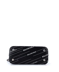 Pre-Owned Balenciaga Small Logo Ville Bag Leather