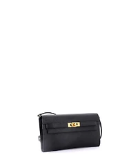 Pre-Owned Hermes Kelly To Go Wallet Chevre Mysore