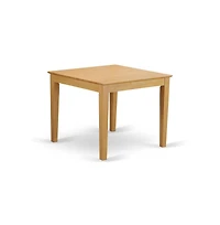 East West Furniture Dining Room Set Oak