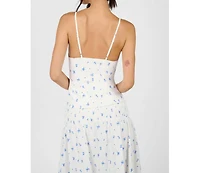 WeWoreWhat Women's Ruffle Corset Top