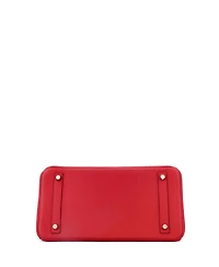 Pre-Owned Hermes Birkin 30 Handbag Red Togo with Gold Hardware